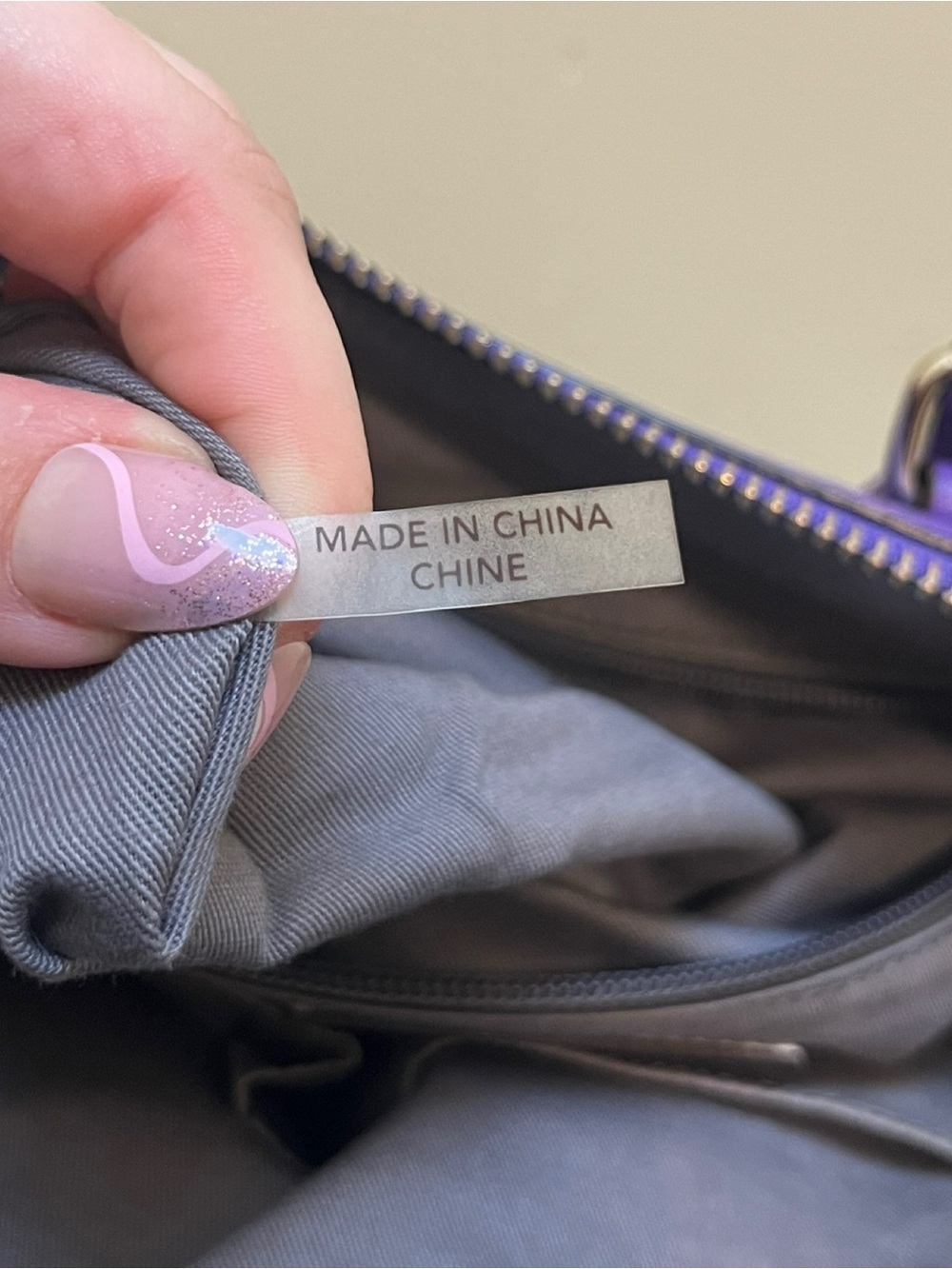 🪻SOLD🪻 Coach Legacy Molly East West Purple Satchel - Picture 14 of 16